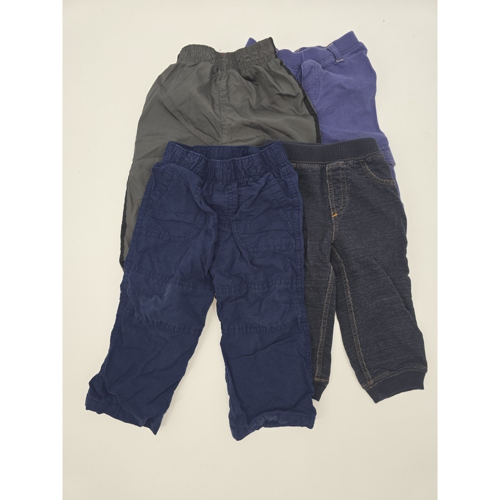 Lot‎ of 4 Pants Baby Boy – Size 18 Months Sweatpants And Joggers